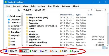 Tabbed Explorer 1.2.0.5