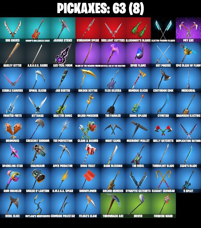 pickaxes comp