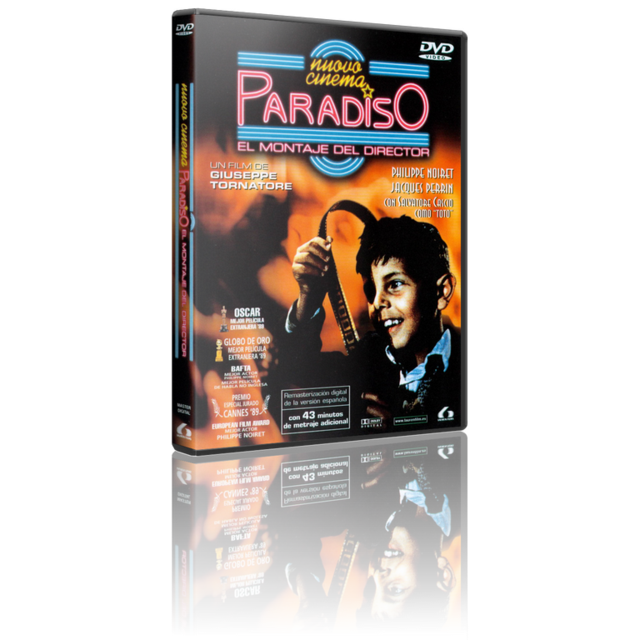 Portada - Cinema Paradiso (Montaje del Director) [DVD9Full] [PAL] [Cast/Ita] [Sub:Varios] [1988] [Drama]