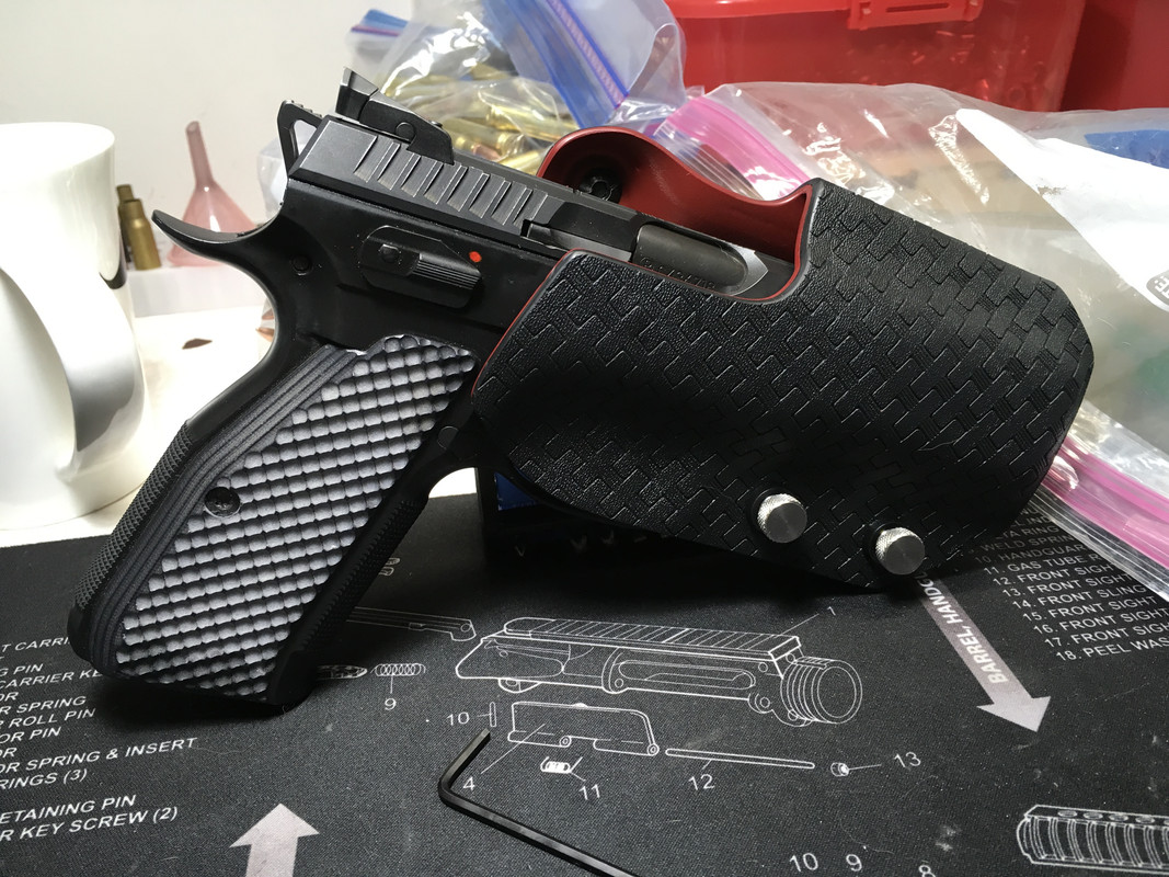 Best CZ Shadow 2 holster recommendations for competitive shooting?