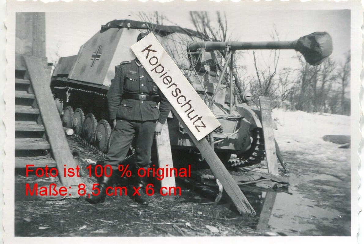 Panzer Jäger SdKfz Tarnanstrich camo