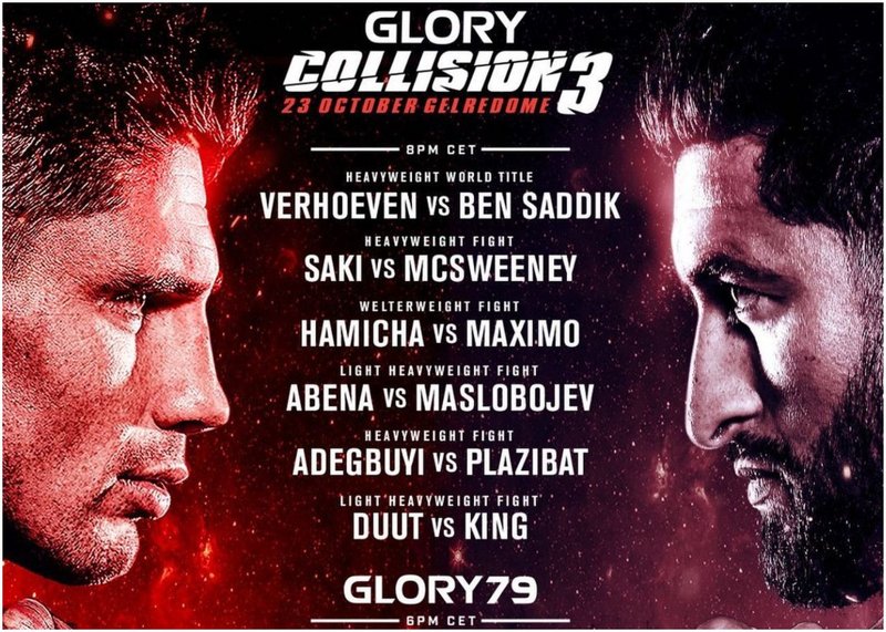 Ясна е обновената бойна карта за GLORY COLLISION 3
