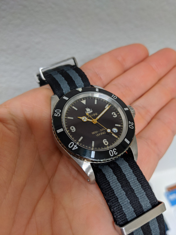 FS BSH BSHT gilt 369 6538 Rolex submariner homage big crown | WatchUSeek  Watch Forums