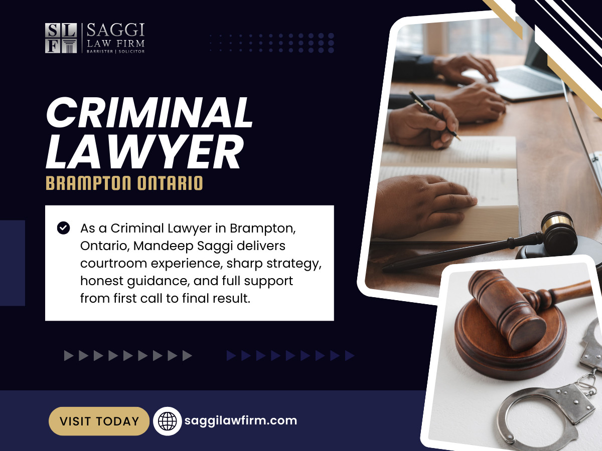Criminal Lawyer in Brampton Ontario