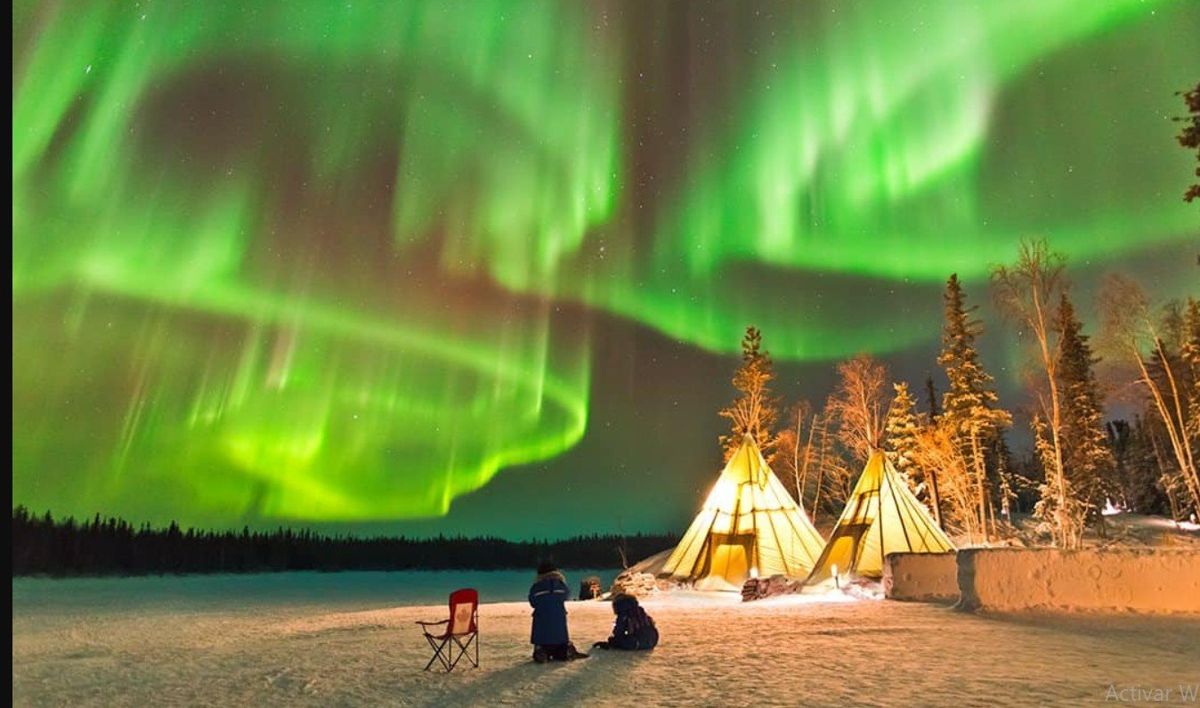 Yellowknife, miglior posto in America per vedere Aurora Boreale ogni sera 2 Yellowknife vedere Aurora Boreale ogni sera foto