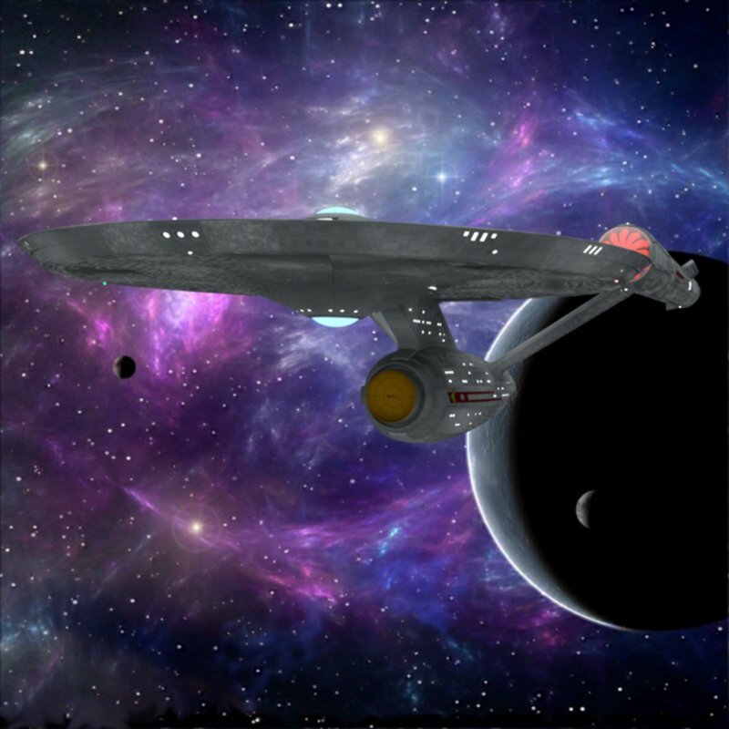 USS Enterprise for Daz and Poser