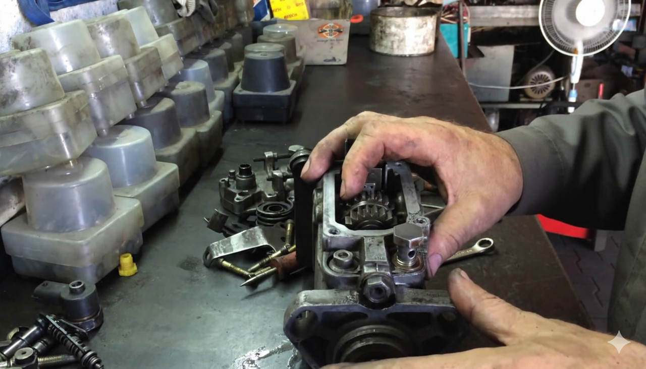 Ремонт ТНВД в мастерской