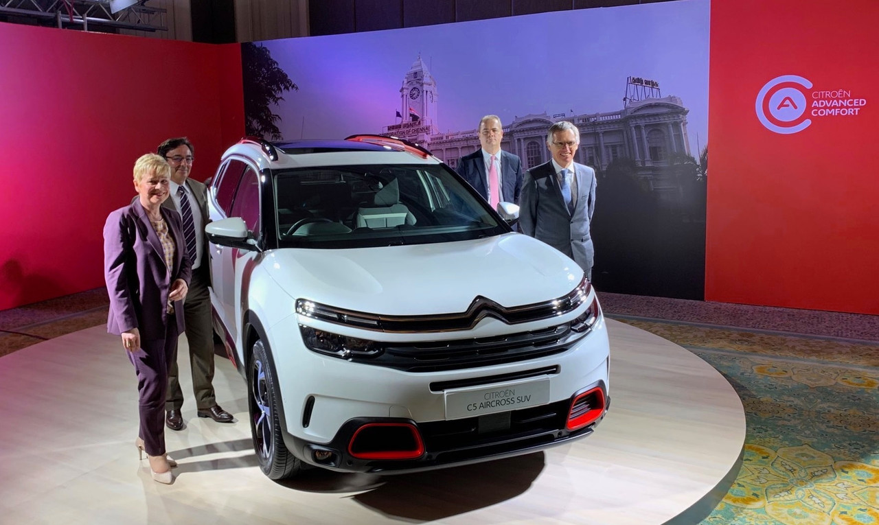 Citroën C5 Aircross to launch in India before the end of 2020 (4