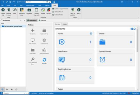Remote Desktop Manager Enterprise 2021.2.25 (x64) Multilingual Remote Desktop Manager Enterprise 2021.2.25 (x64) Multilingual