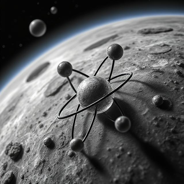 3D Atom Structure CSS Animation