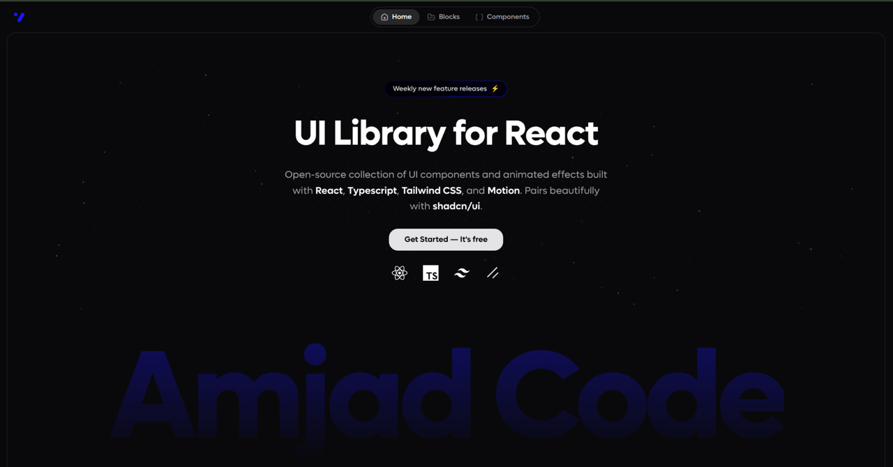 Amjad Code preview