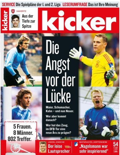 Cover: Kicker Sportmagazin No 54 vom 03  Juli 2023