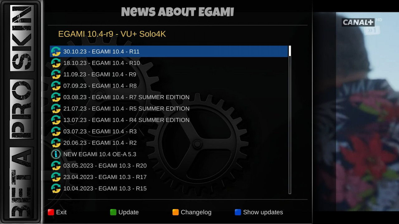 IMAGE] EGAMI 10.0 for VU+ DUO 4K – ENIGMA2