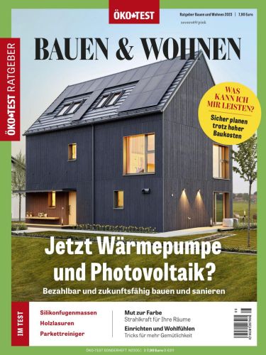 Cover: Ökotest Magazin Sonderheft Bauen und Wohnen No 05 2023
