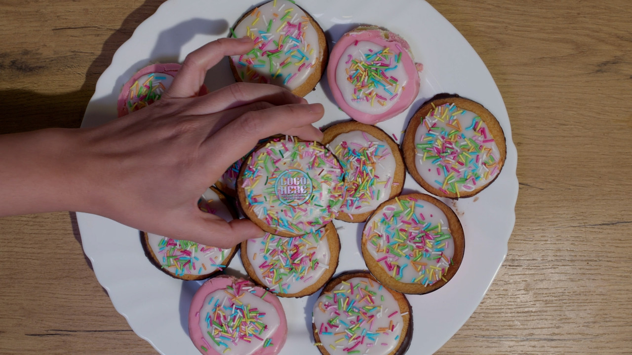 Sugar Frosted Cookie Logo Opener - 2