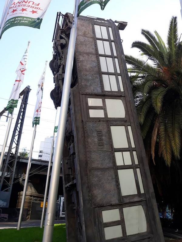 train carriage melb art