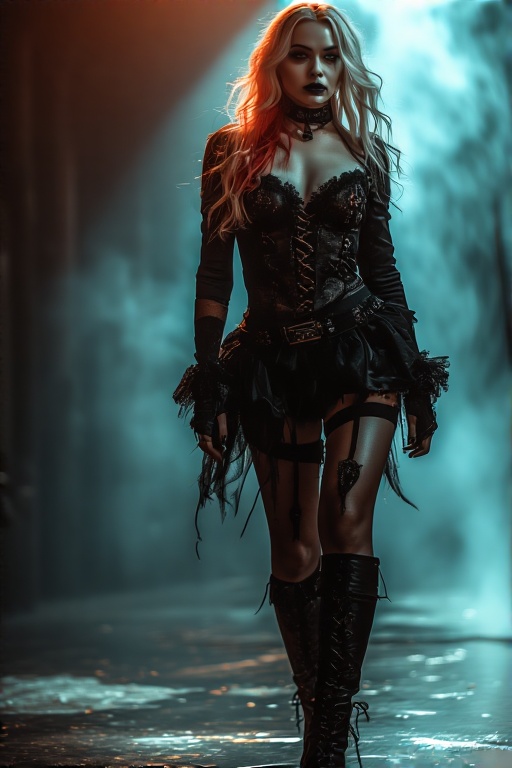 Harley-Quinn-in-black-Gothic-u-57
