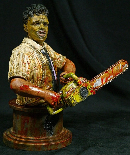 Leatherface Bust Black Heart Enterprises