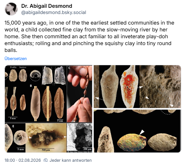 15.000 Jahre alte Perlenkette 15.000 Jahre alte Perlenkette