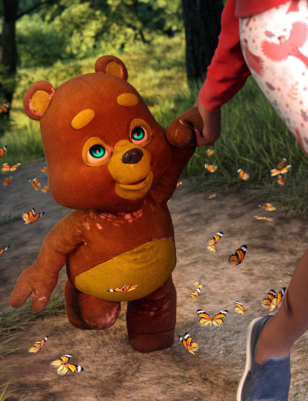 Teddy Bear for Genesis 9 Teddy Bear for Genesis 9