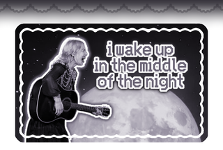i wake up 
in the middle
of the night