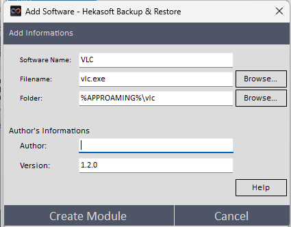 hbr vlc