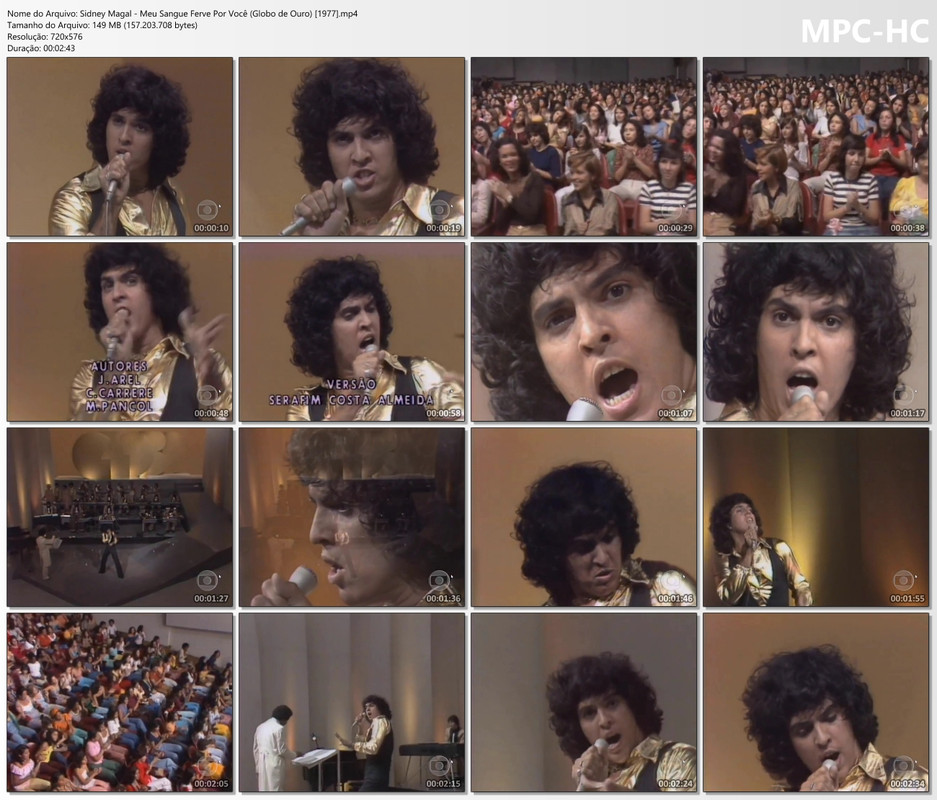 Sidney Magal - Meu Sangue Ferve Por Você (Globo de Ouro) (Site) [1977]