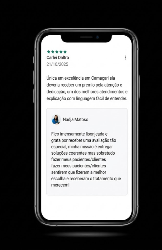 Avaliação Google Carlei