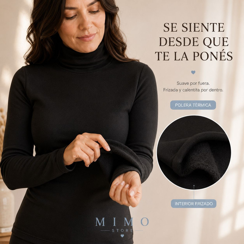 2x1 Poleras Térmicas + Calza Corderito MIMO STORE