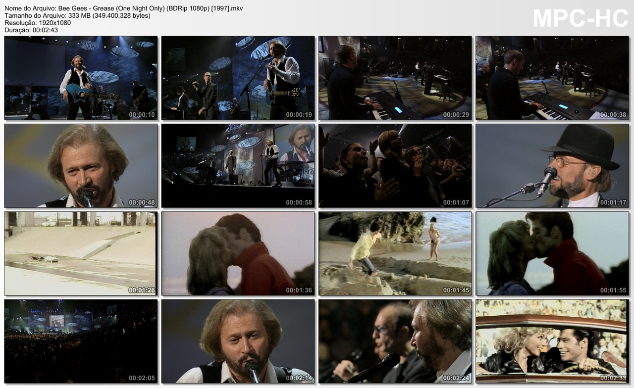 Bee Gees - Grease (One Night Only) (BDRip 1080p) [1997]