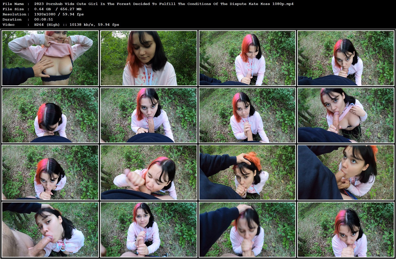 2823 Pornhub Vids Cute Girl In The Forest Decided To Fulfill The Conditions Of The Dispute Kate Koss