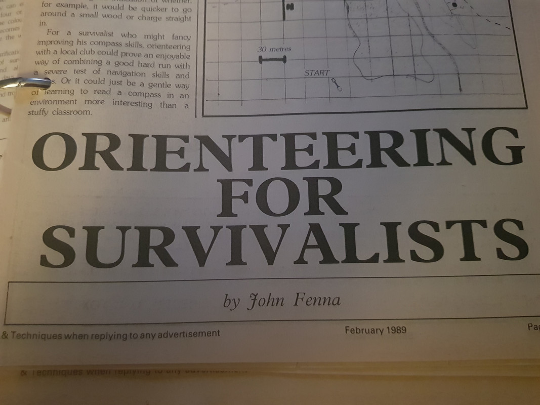 Orienteering For Survivalists