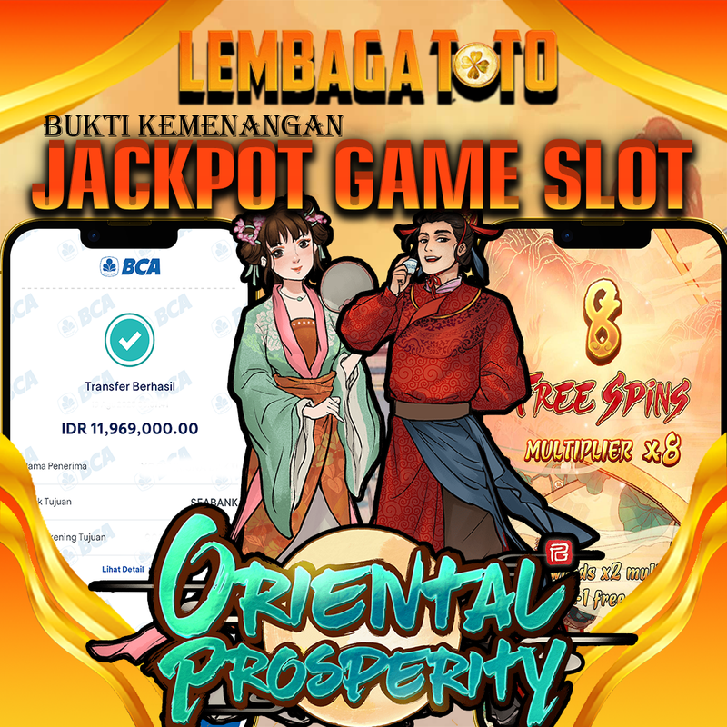 BUKTI JACKPOT 05 SEPTEMBER LEMBAGATOTO ORIENTAL PROSPERITY  Rp.11.969.000,- LUNAS