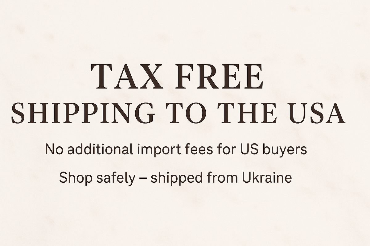 Tax Free Shipping to USA