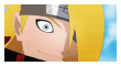 deidara being a terrorist stamp