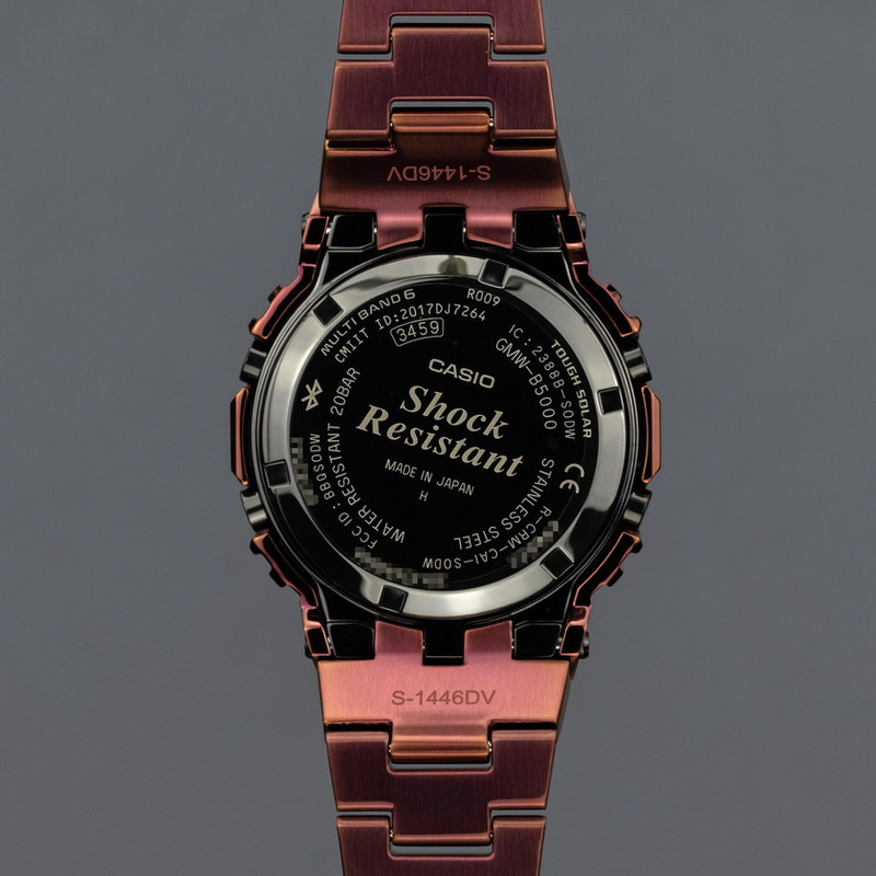 Продаден - Casio G-Shock Full Metal Red GMWB5000RD-4 - Българският ...