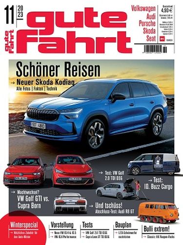 Cover: Gute Fahrt Automagazin No 11 November 2023
