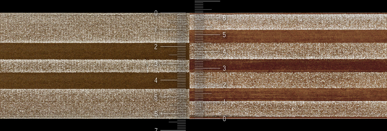 10 A77 1-4Spur (18b) - 1000 Hz 1-4Spur & Vollspur Spur 2 3 gelös