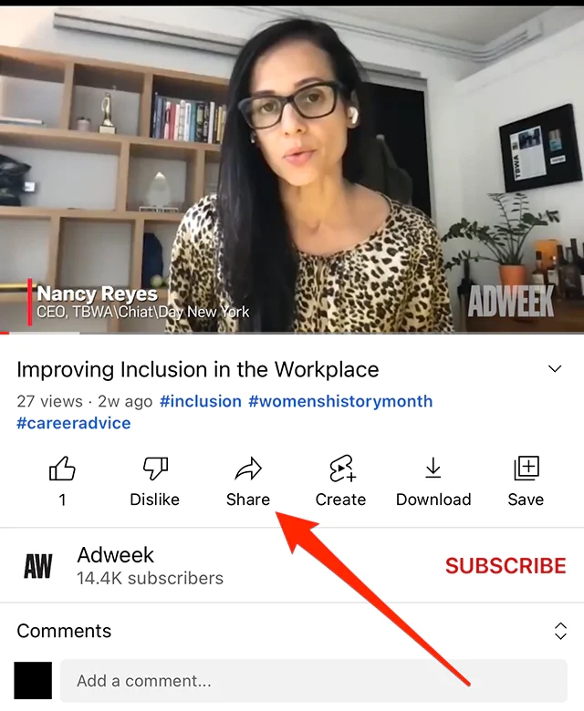 Cómo compartir un video de YouTube en Snapchat