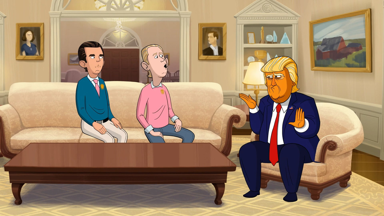 Our Cartoon President (2018) S01E01 State of the Union (1080p AMZN Webrip x265 10bit EAC3 2.0 - HxD)