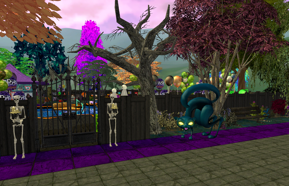 Halloween pool party lot preview 3