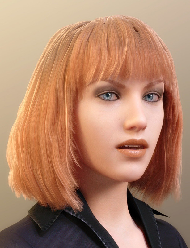 Paige Hair for Genesis 8 & 3 Female(s)