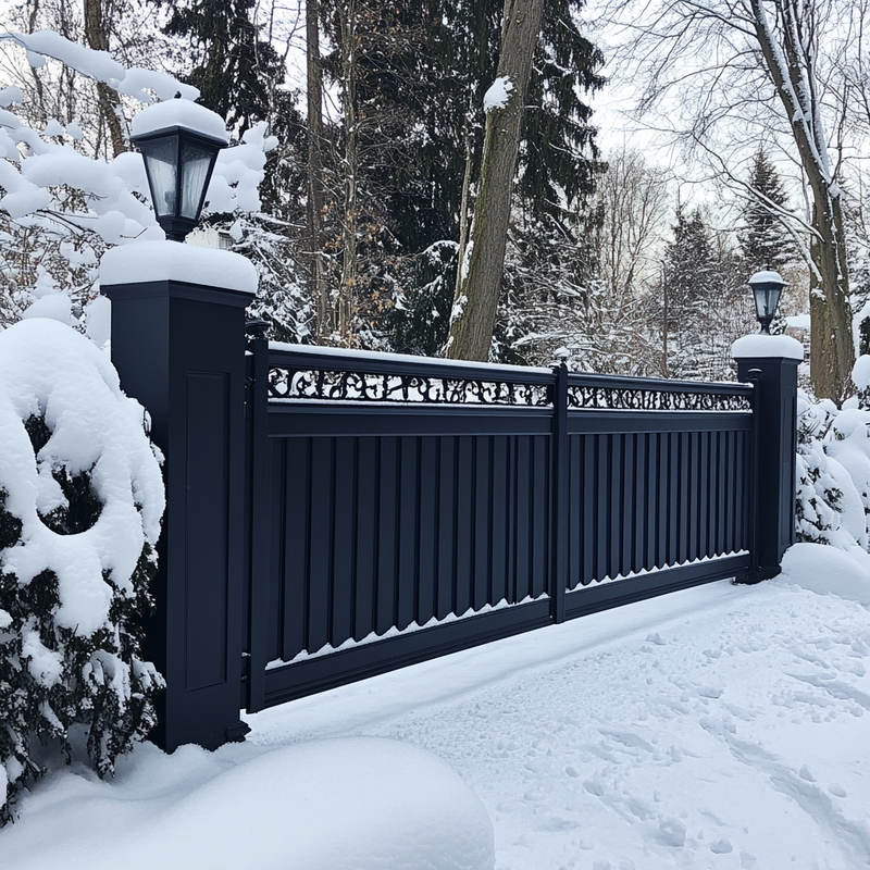 откатные ворота