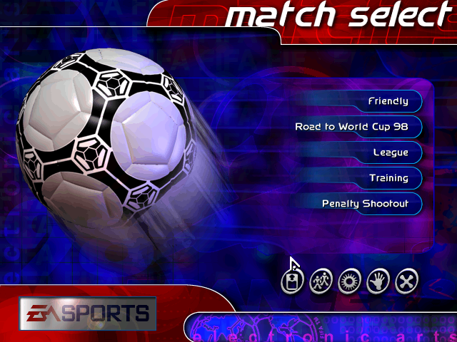 Nostalgia Game PC Jadul: FIFA Road to World Cup 98 4 FIFA Road to World Cup 98 play mode