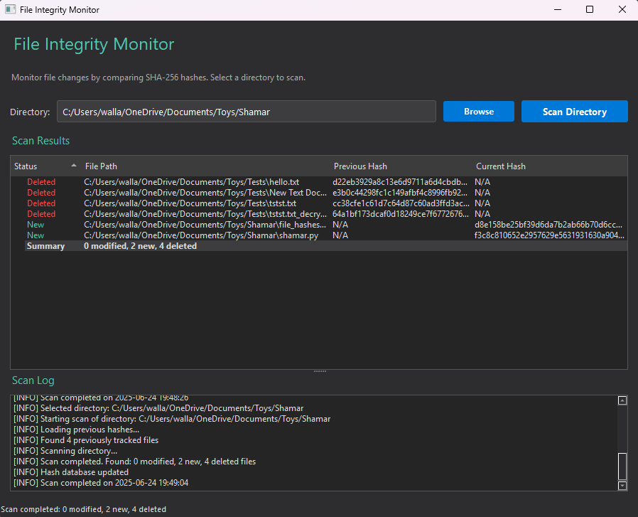 Interface Preview