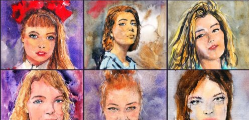 Easy Watercolor Portrait Painting: Shortcuts to Amazing Portraiture