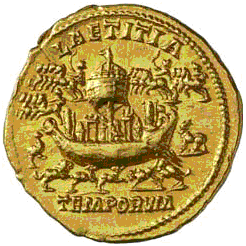 Glosario de monedas romanas. GALERA. 15