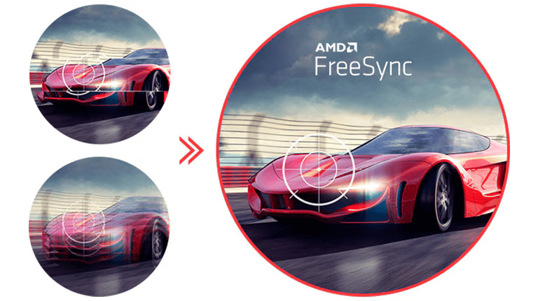 Tecnologia AMD FreeSync em ação