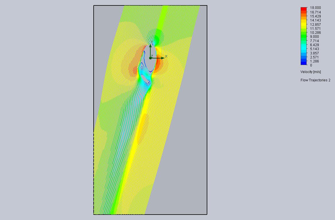 Flow Trajectories 2 Design Point 16