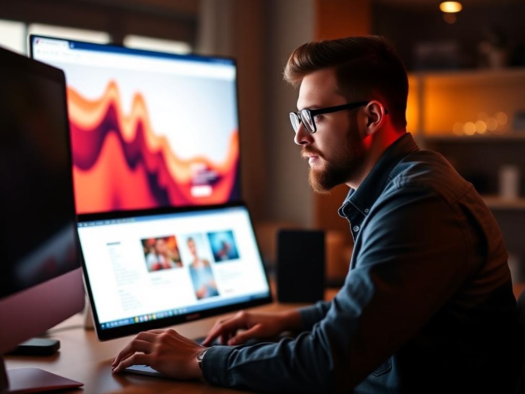 Updates and maintains the business website